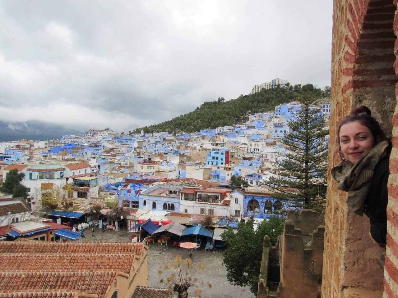 Chefchaouen marokańskie niebieskie miasto 