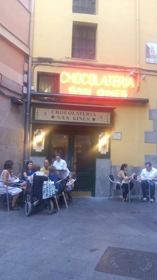 Chocolateria San Gines Where To Eat In Madrid