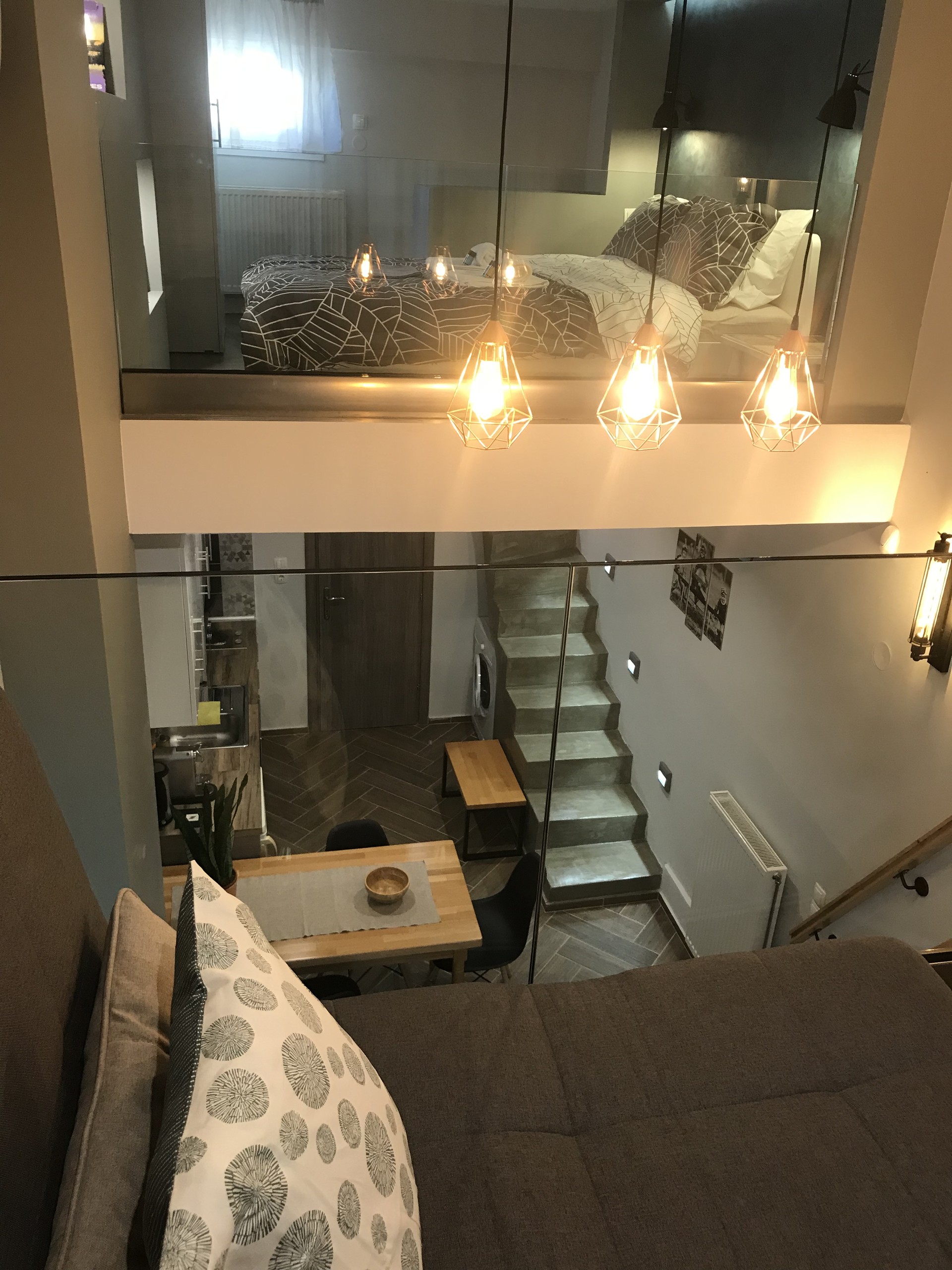 City center renovated loft Rent studios Thessaloniki