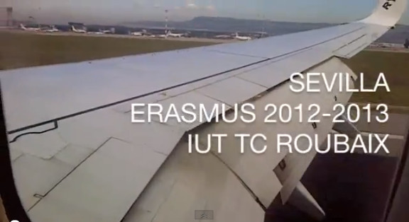Couverture vidéo de présentation Erasmus à Séville