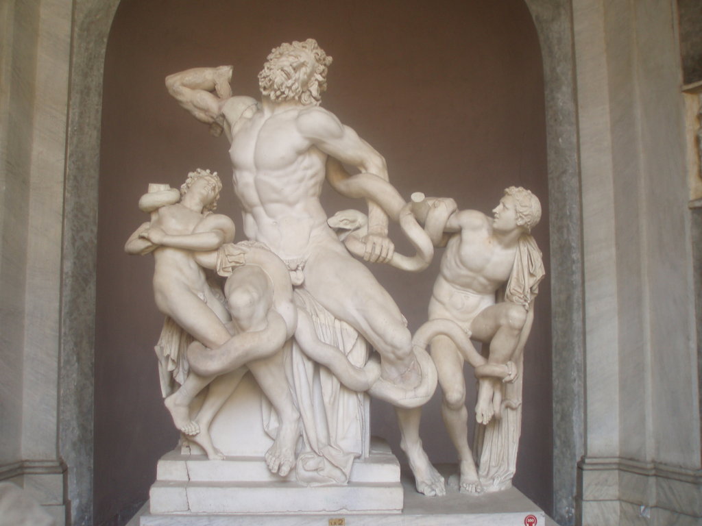Laocoonte y sus hijos