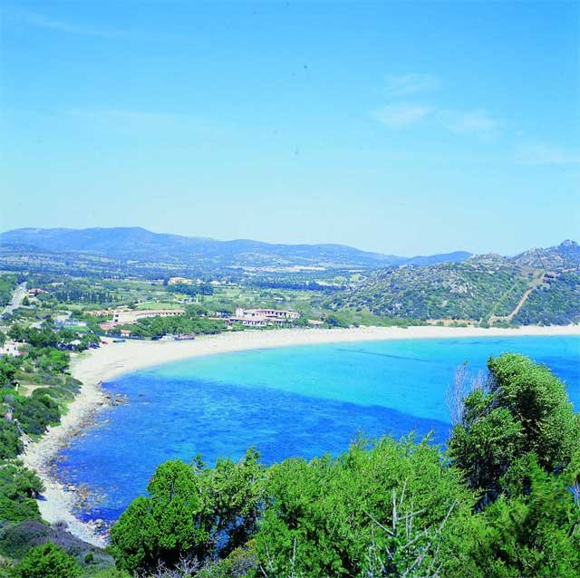 Villasimius sea, near Cagliari