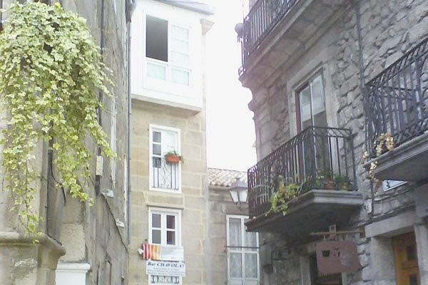 Detalle barrio de Cesteiros