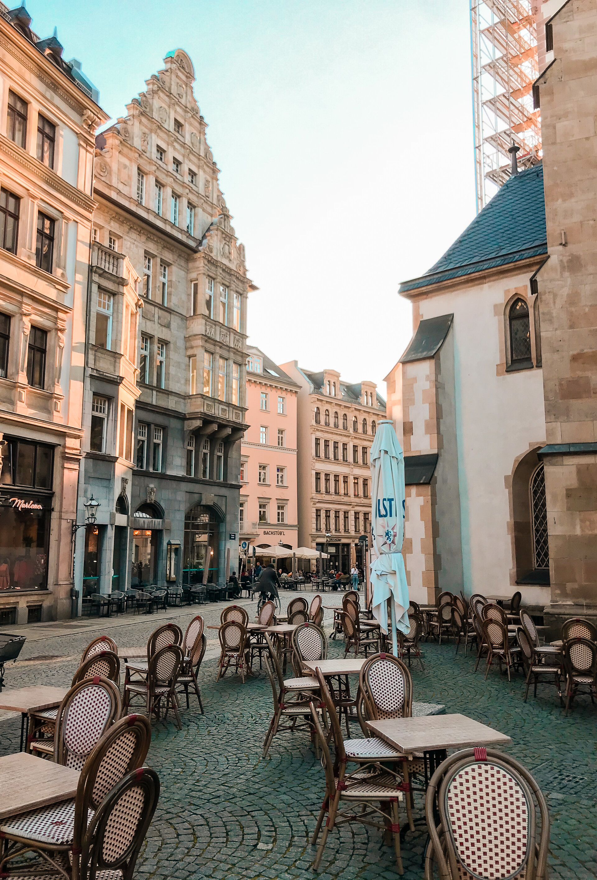 Die Altstadt von Leizpig