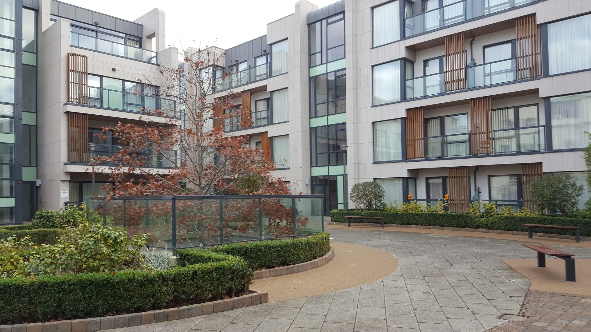 Creative Apartment Building Dublin with Modern Garage