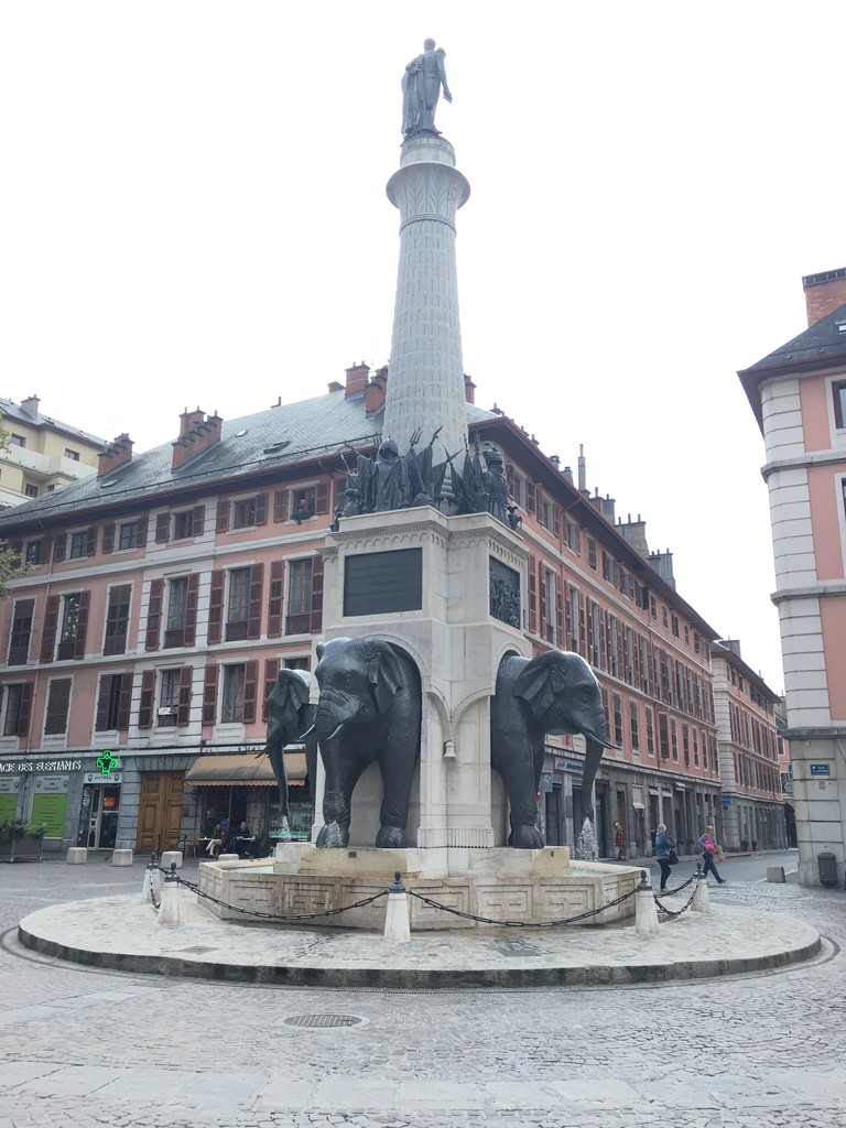 Elephant fountain