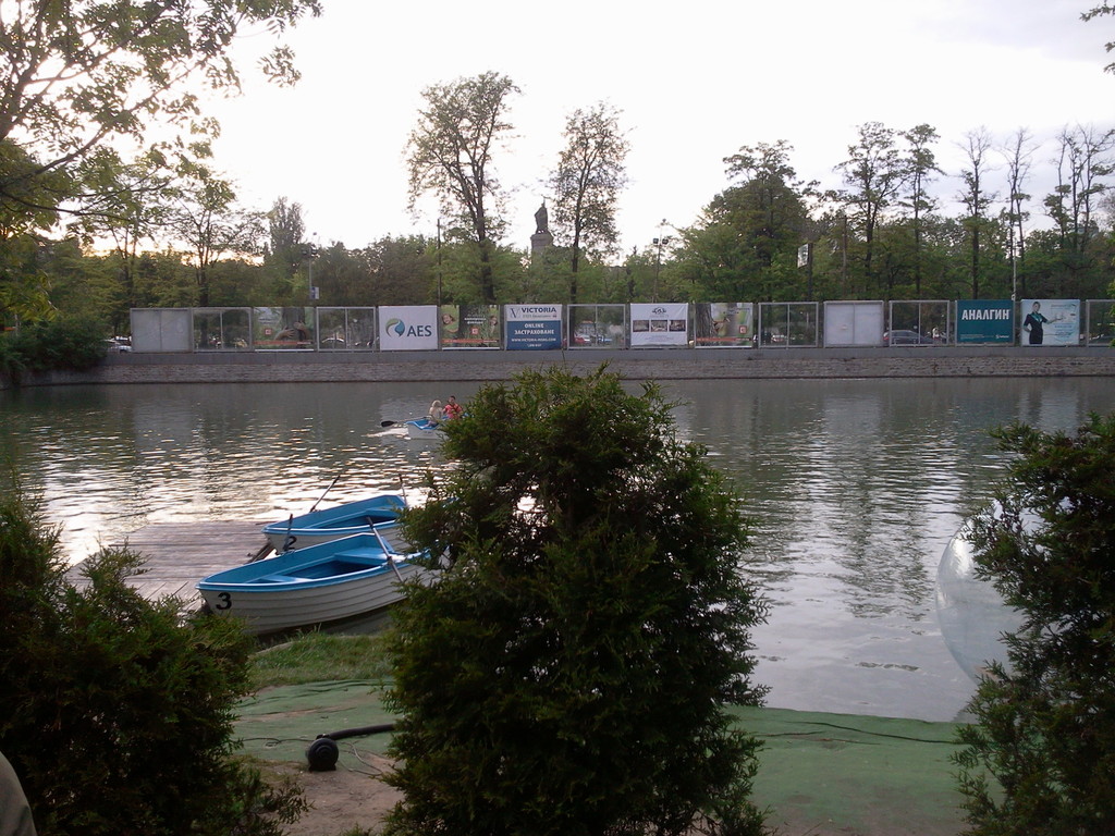 Estanque junto al estadio