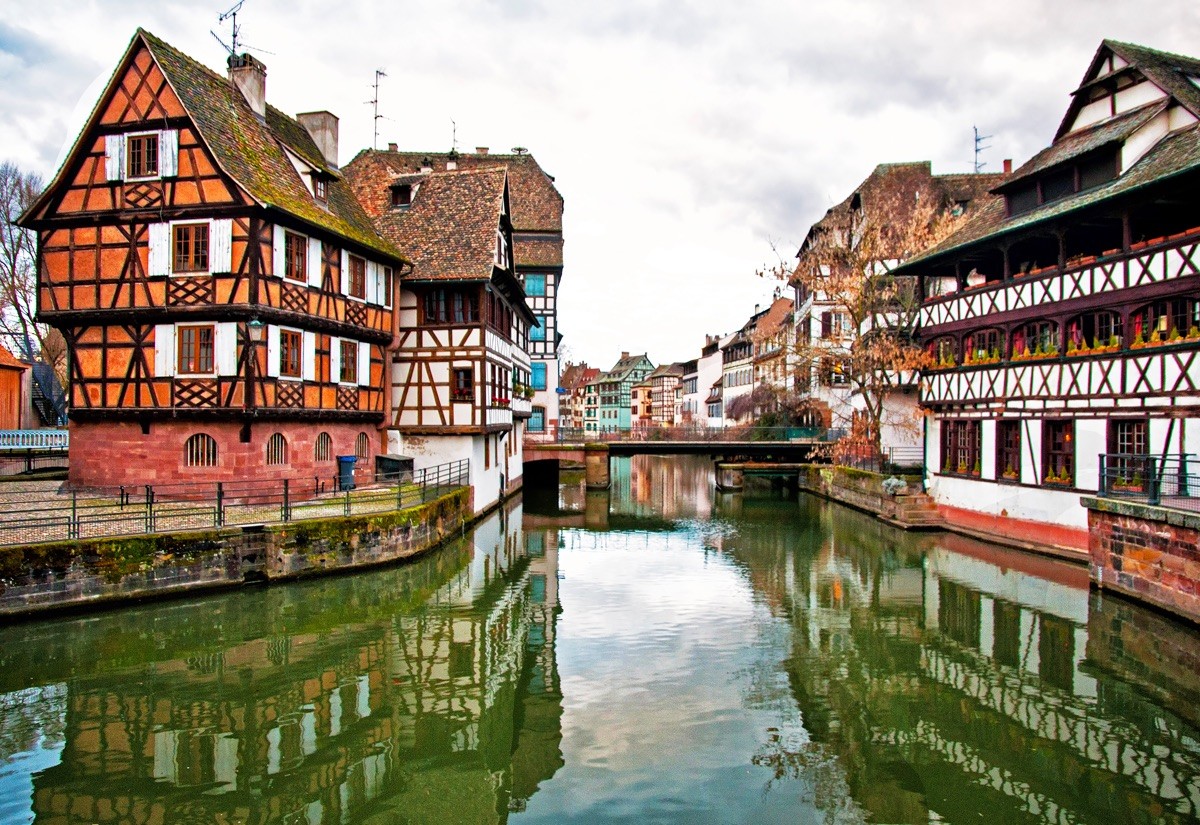 Petite France District, Strasbourg, Alsace, France бесплатно