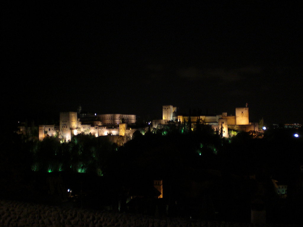 Alhambra de noche!