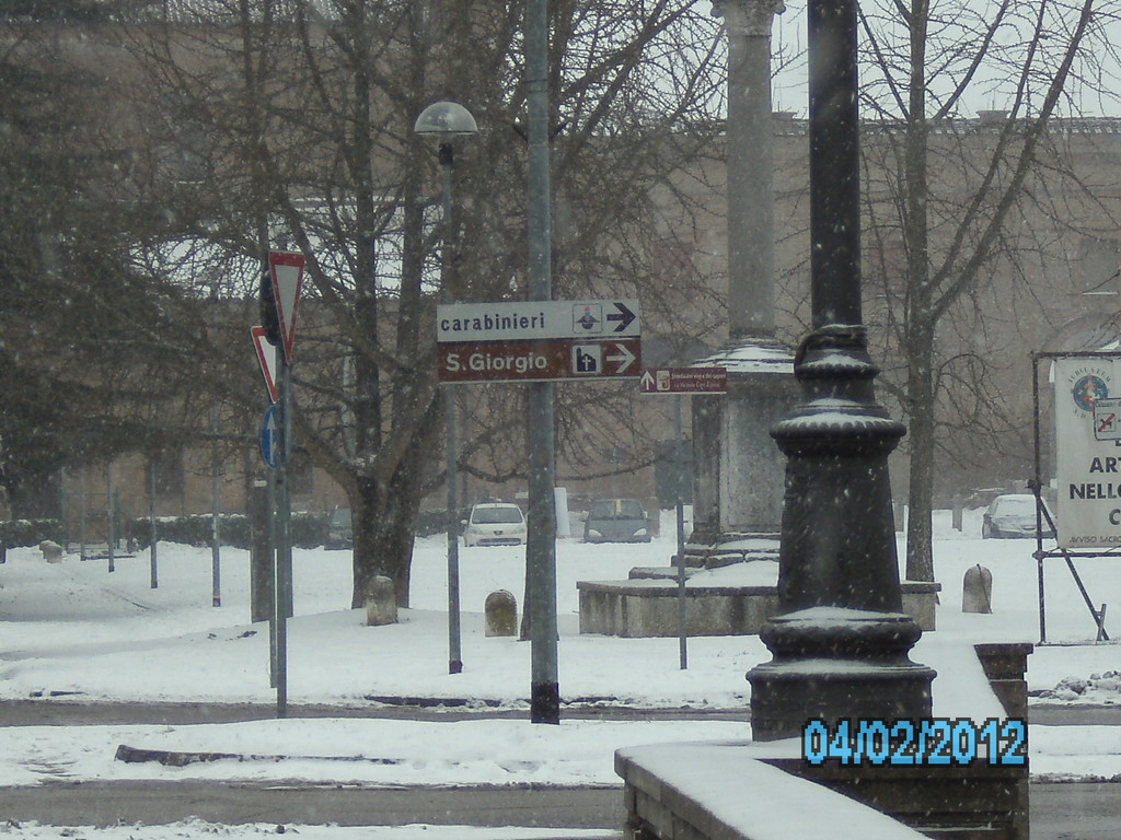 ferrara during winter