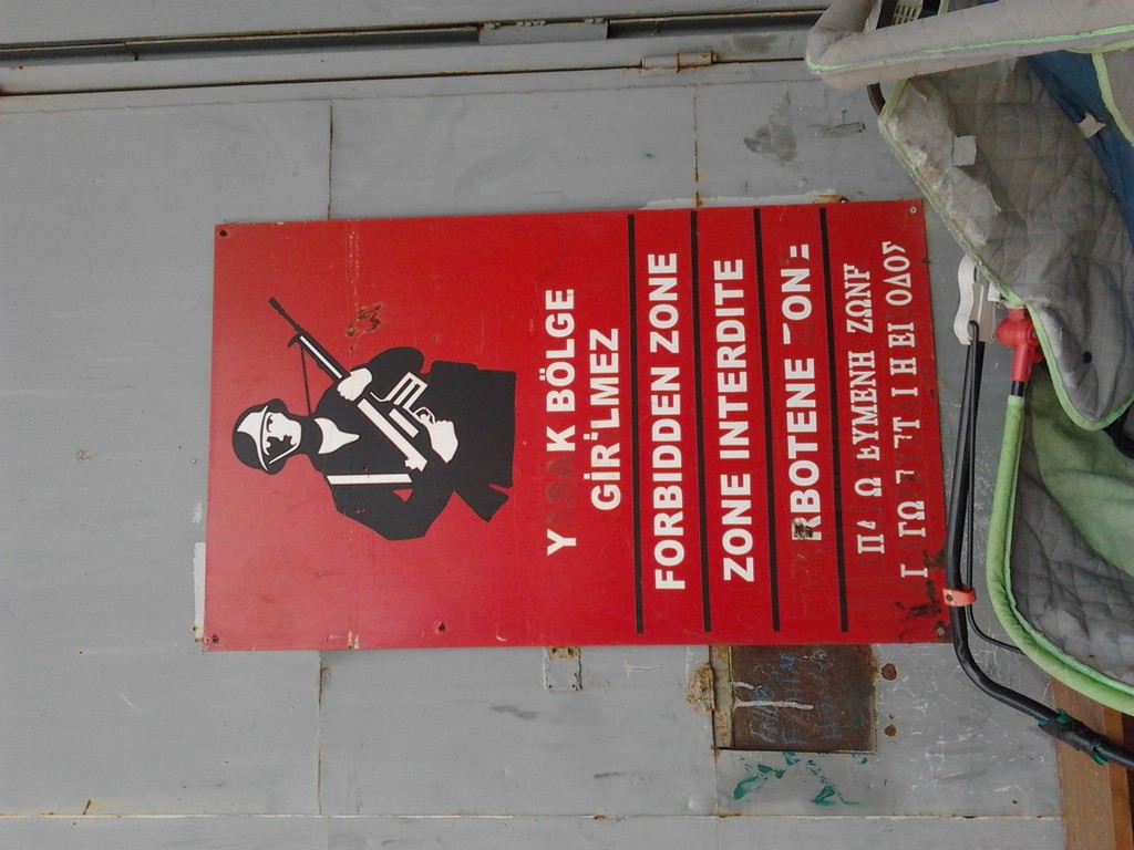 Forbidden zone, no pictures! :) 