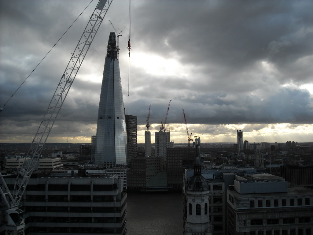 From the top of The Monument!