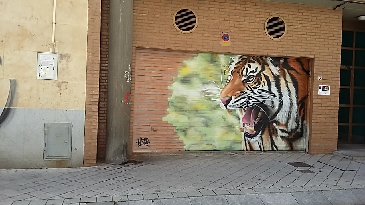 Graffiti dans le quartier ouest
