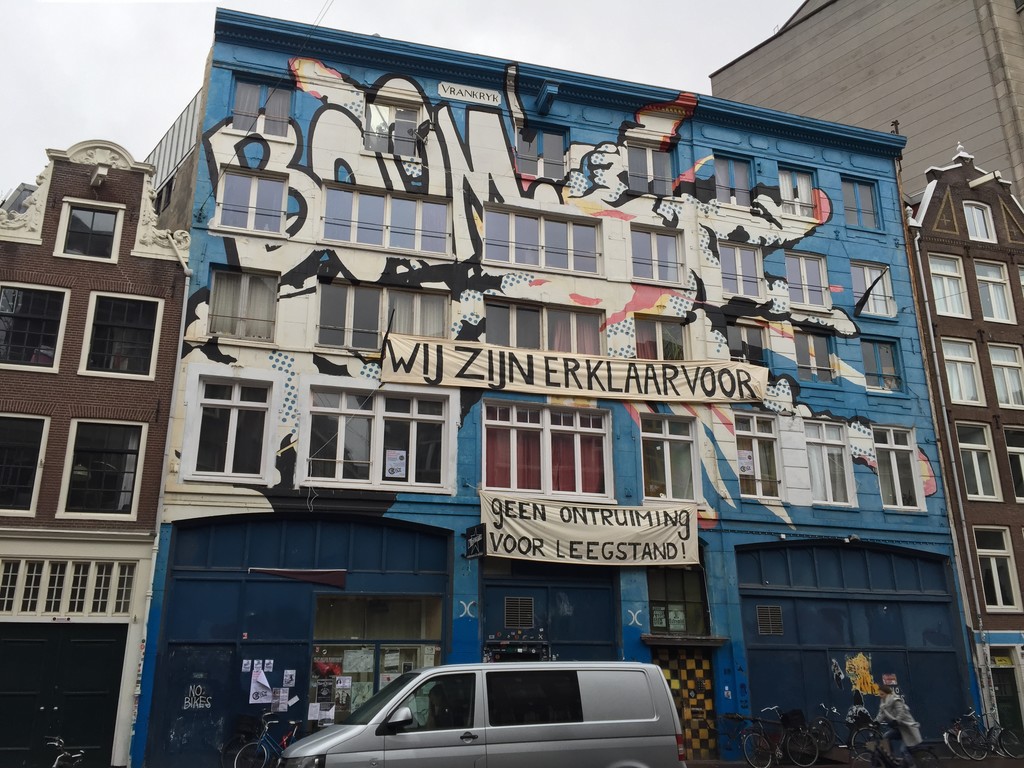 Graffiti in Spuistraat, Amsterdam
