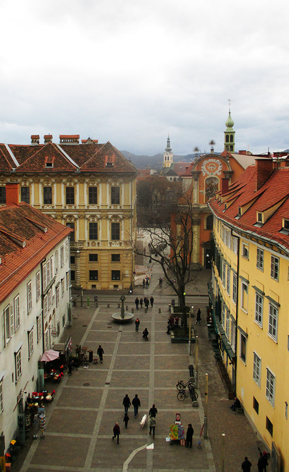 Graz from Schlossberg