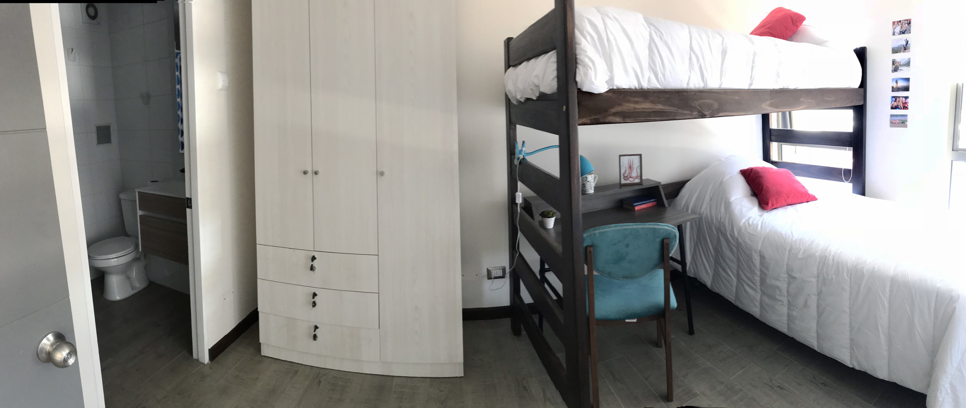 Habitación/Baño compartidos en depto para 2 personas. | Alquiler pisos