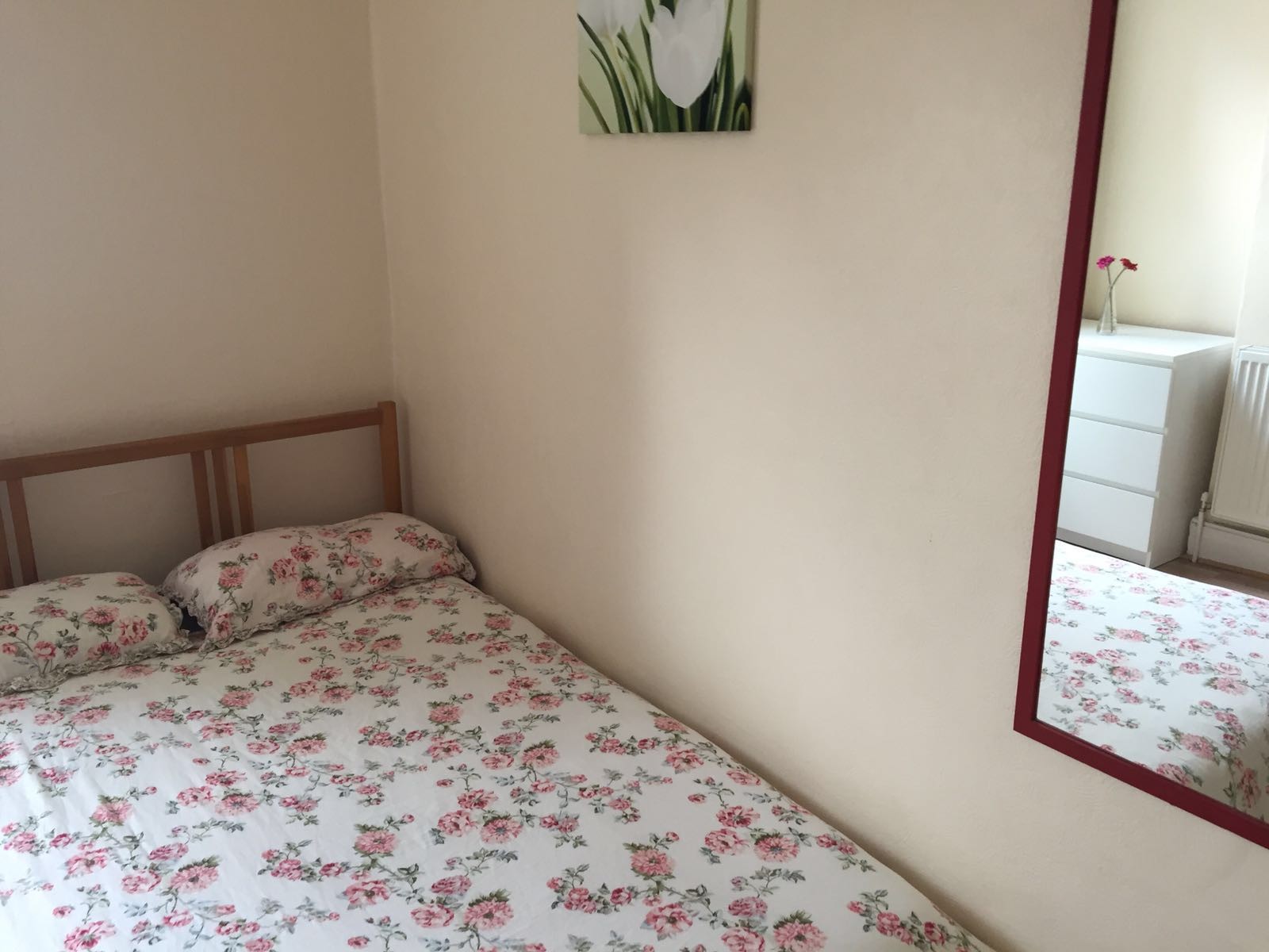 Habitación doble en uso individual | Alquiler habitaciones Londres