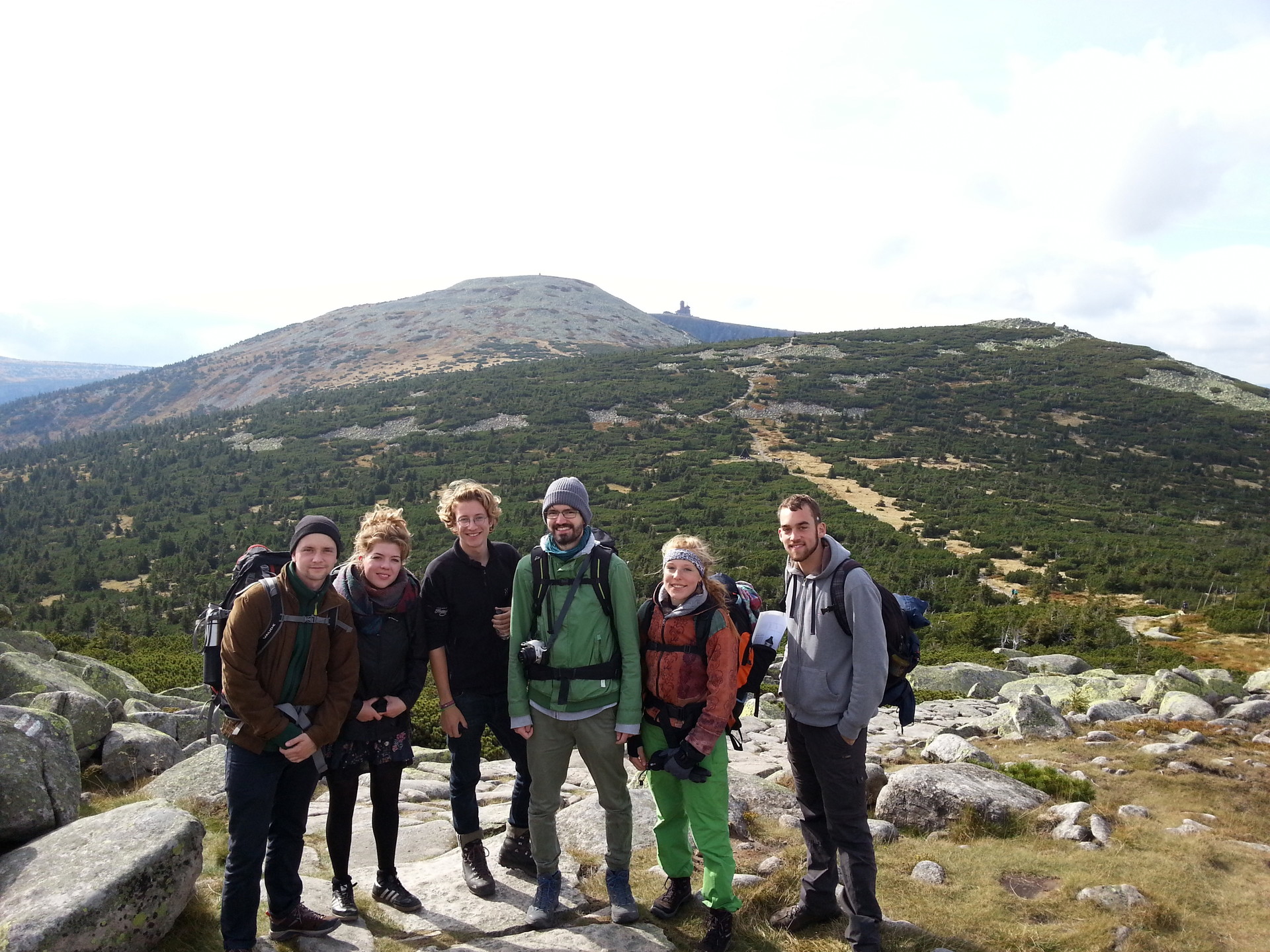 Hiking trip in the giant mountains in Poland