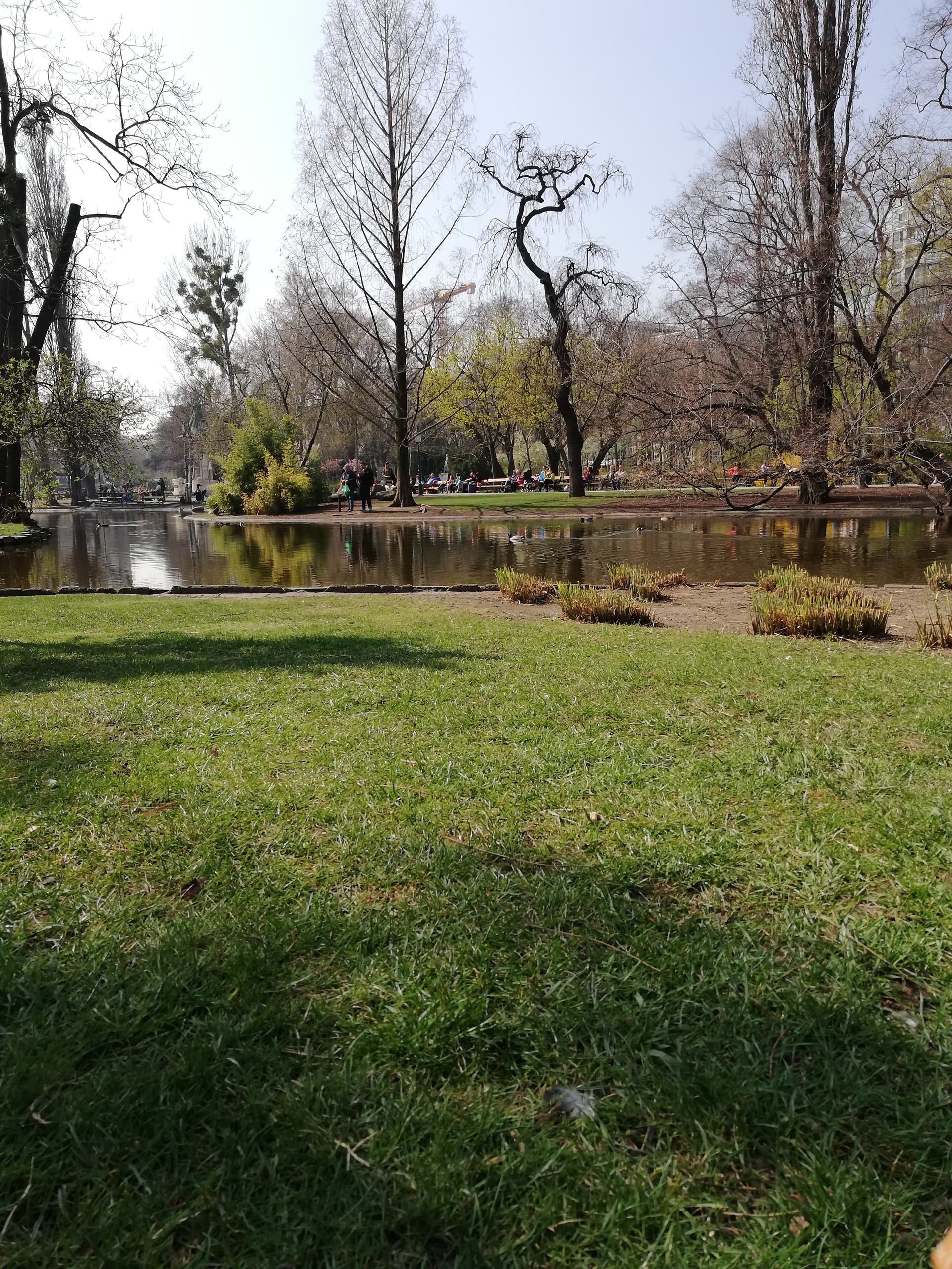 Il colorato parco di Vienna