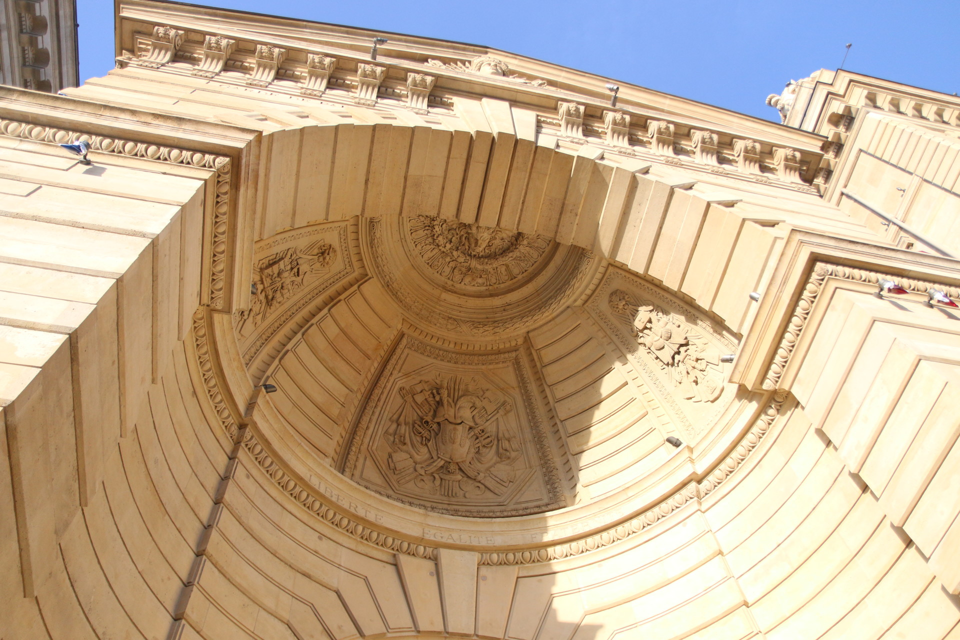 In front of Notre Dame