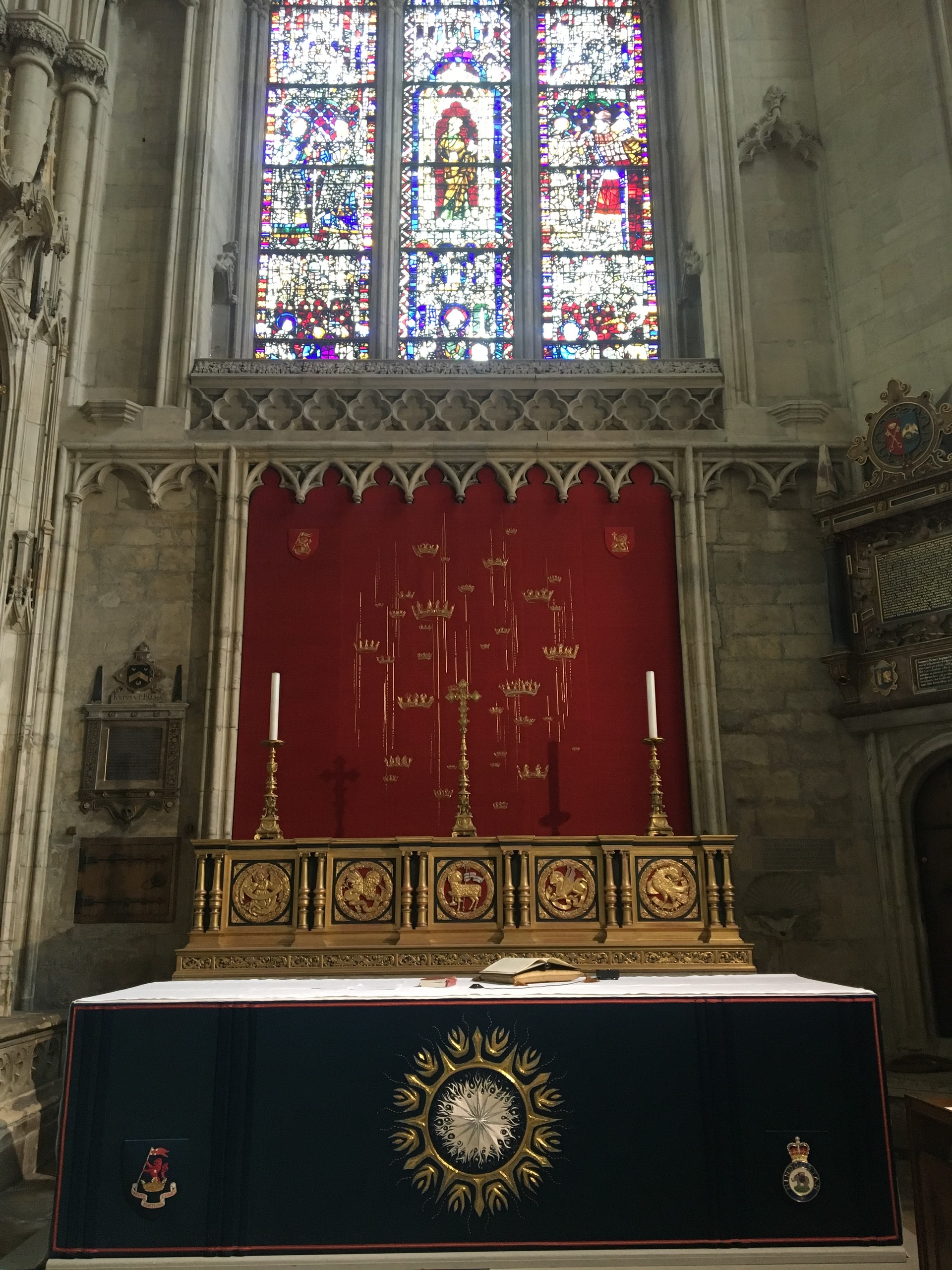 Intérieur de la York Minster 