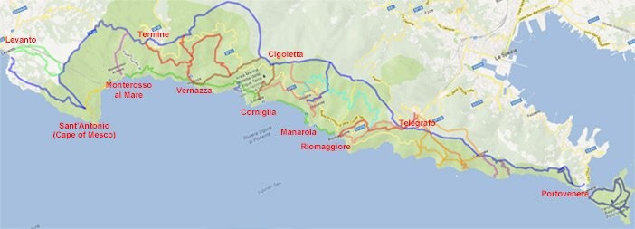 Italy II : Cinque Terre, Como, Milano