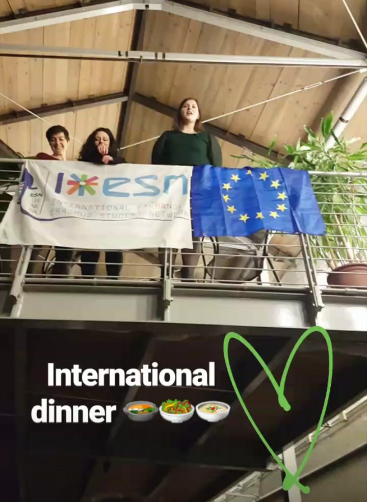 (J7) Premier évènement ESN à Venise : dîner international