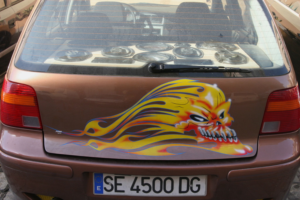 "j'ai tuné ma caisse" a Cadiz