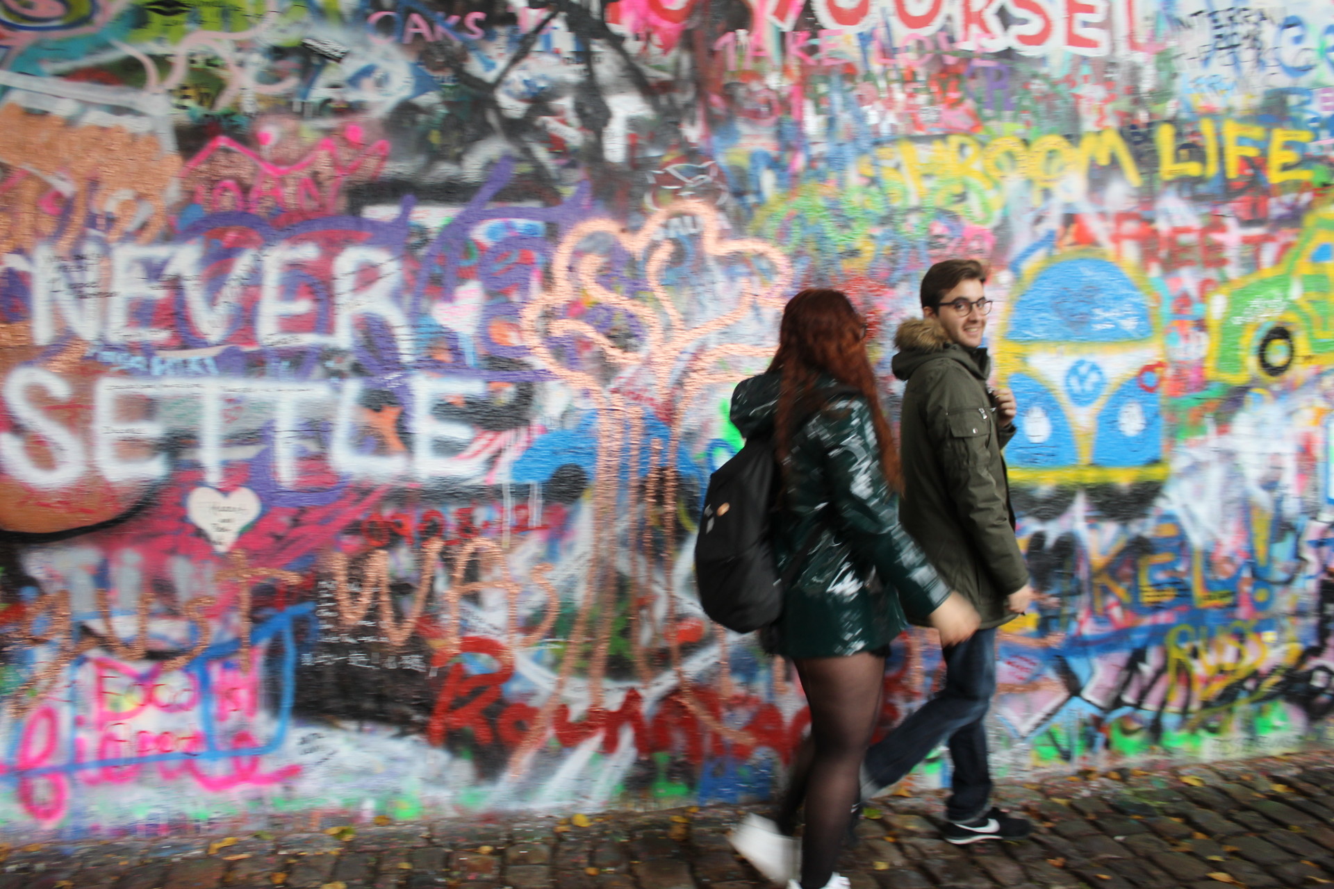 John Lennon's wall :)