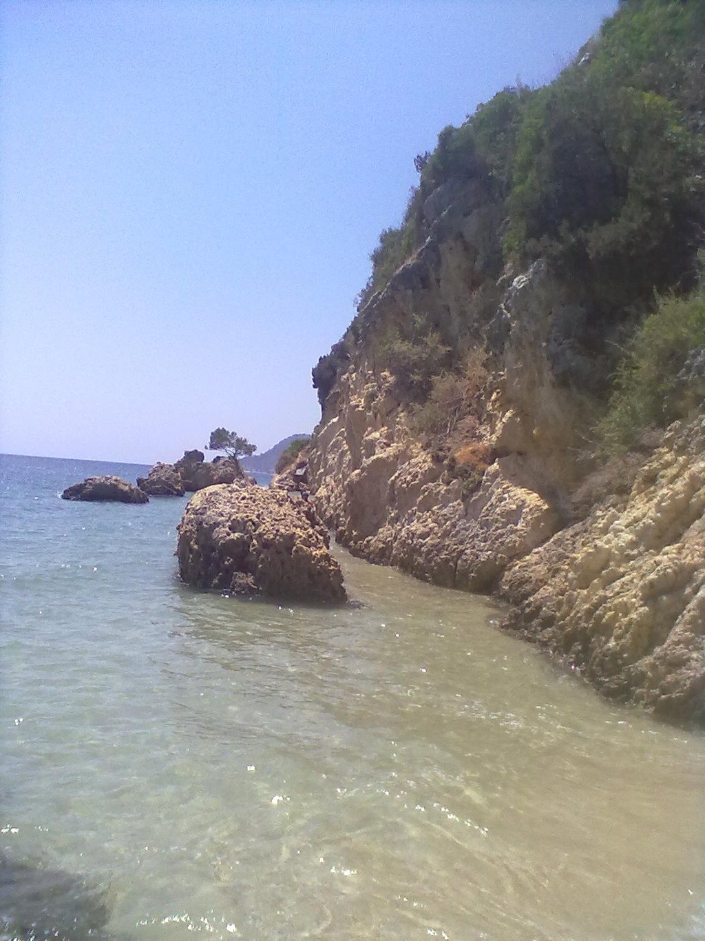 just before Albarquel beach