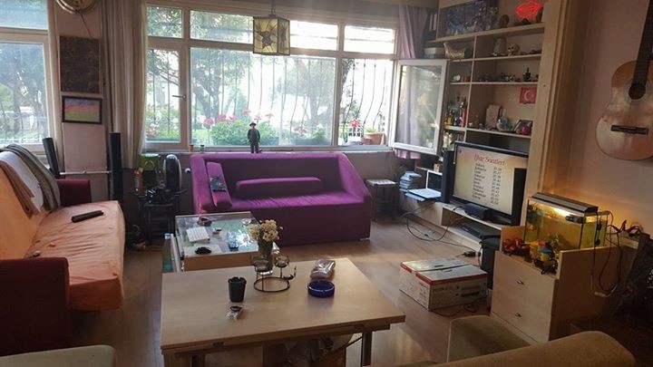 Kadıköy de Aydınlık Ferah 1 oda 1 Salon Amerikan mutfaklı daire