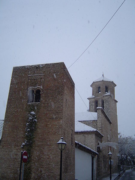 La Magdalena nevada