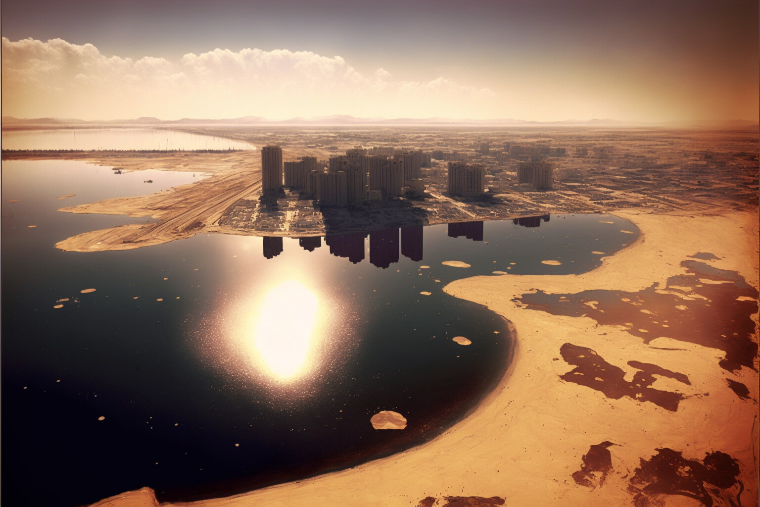 La Manga del Mar Menor en novela 'MM2033...'