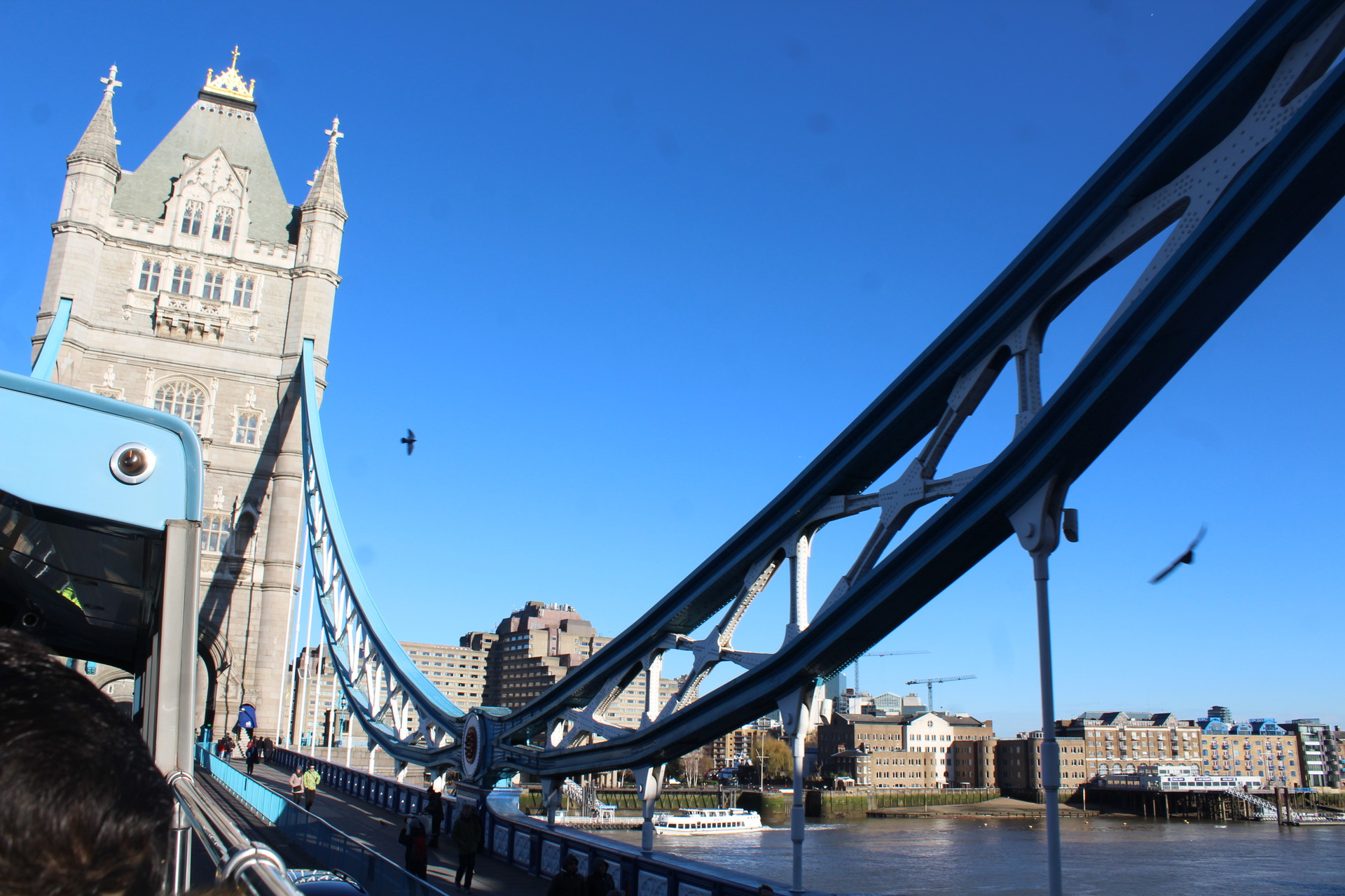 ¡La mejor vista de la ciudad de Londres en el Puente de La Torre!