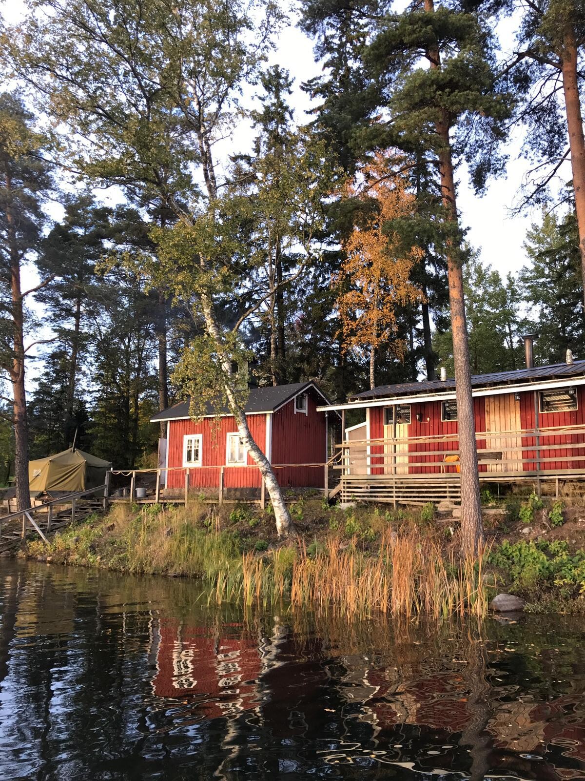 Lake & sauna in Finland (Turku) | Erasmus Foto Turku