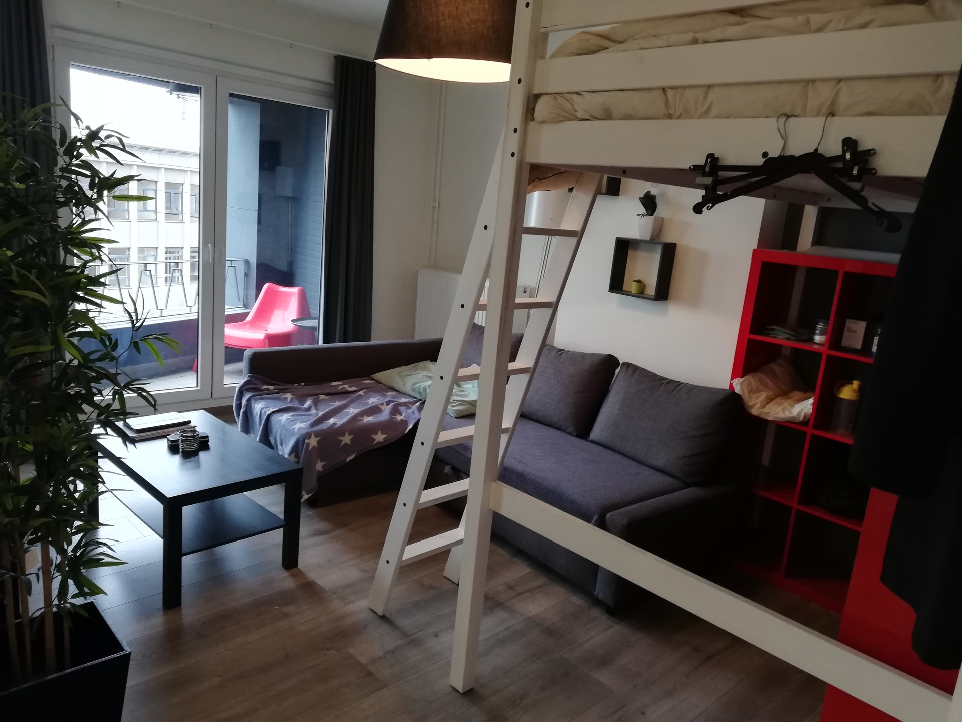 Large, cosy and partly furnished studio in city center (available as of ...