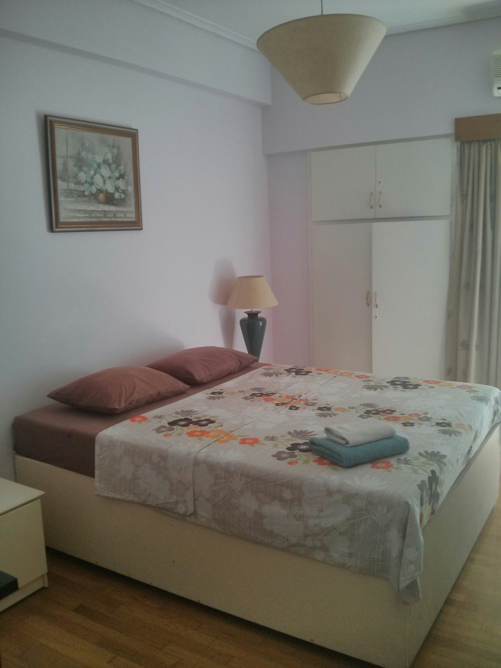 Large double bedroom in a two beds apartment | Room for rent Athens