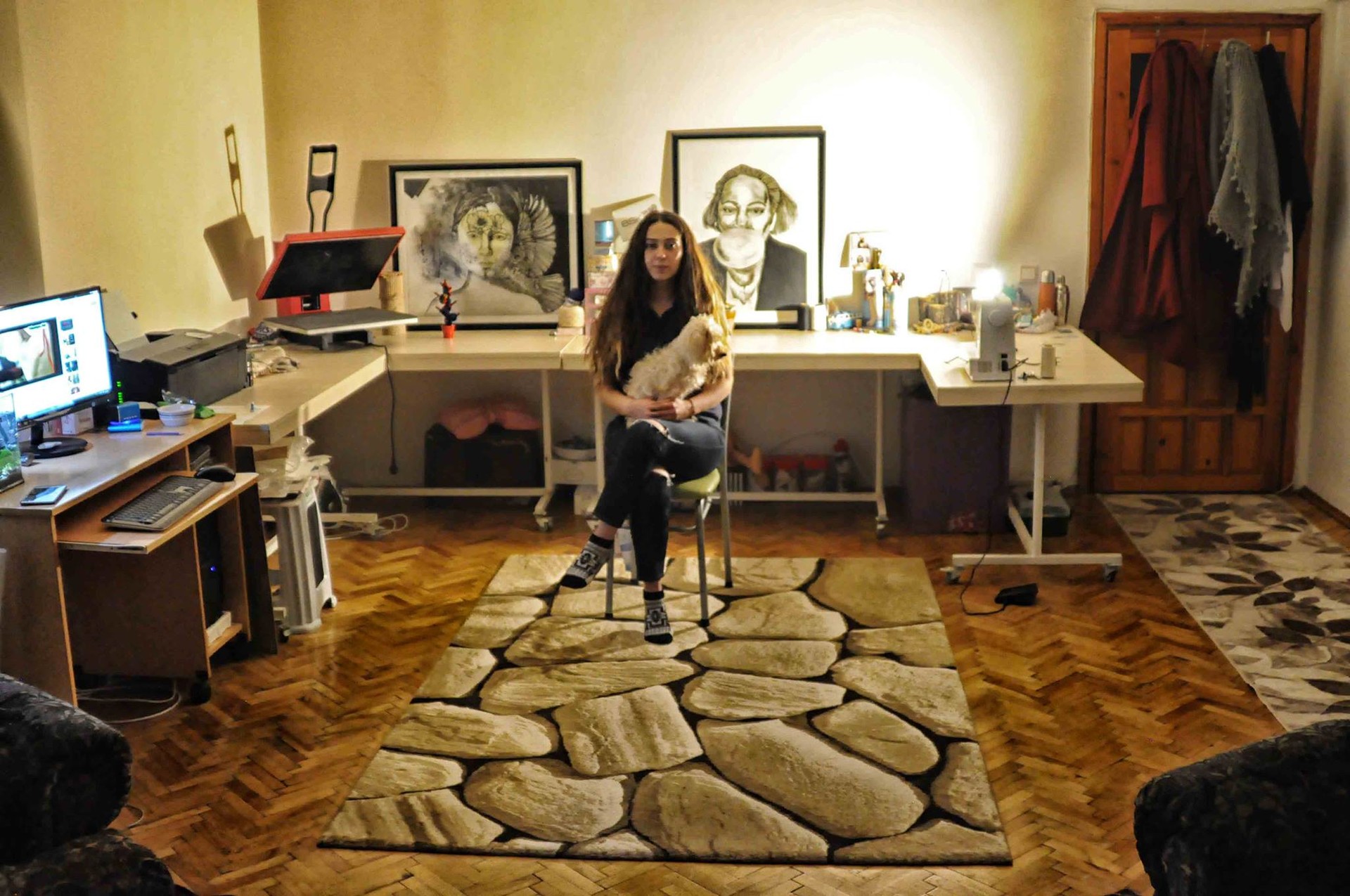 Large, dublex and lovely apartment in central Eskişehir (in Adalar