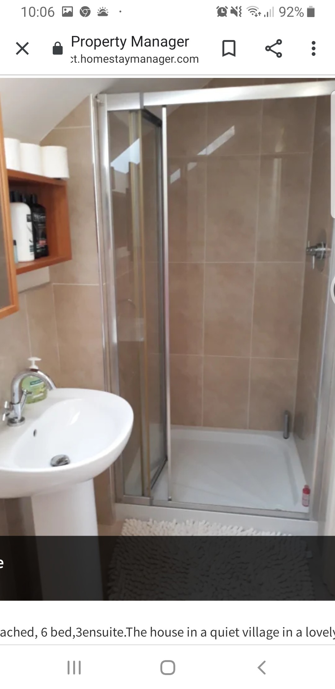 Large En Suite Bedroom On Third Floor Of Our Family Home With