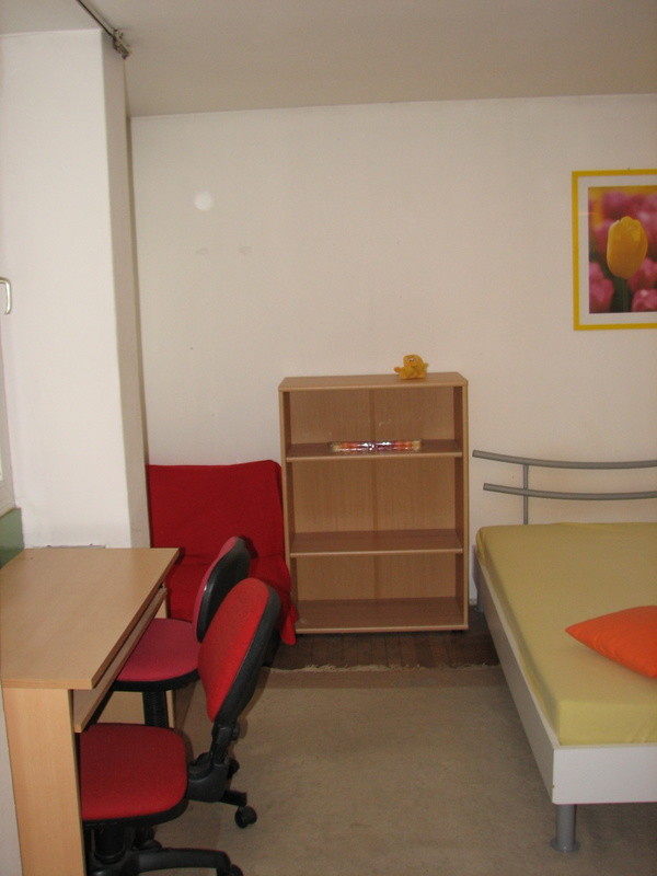 Large fully furnished single or double bed in a student appartement