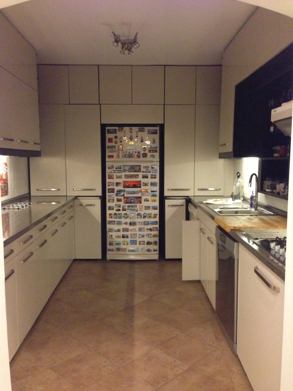 Large and sunny apartment with a small garden, in central Istanbul