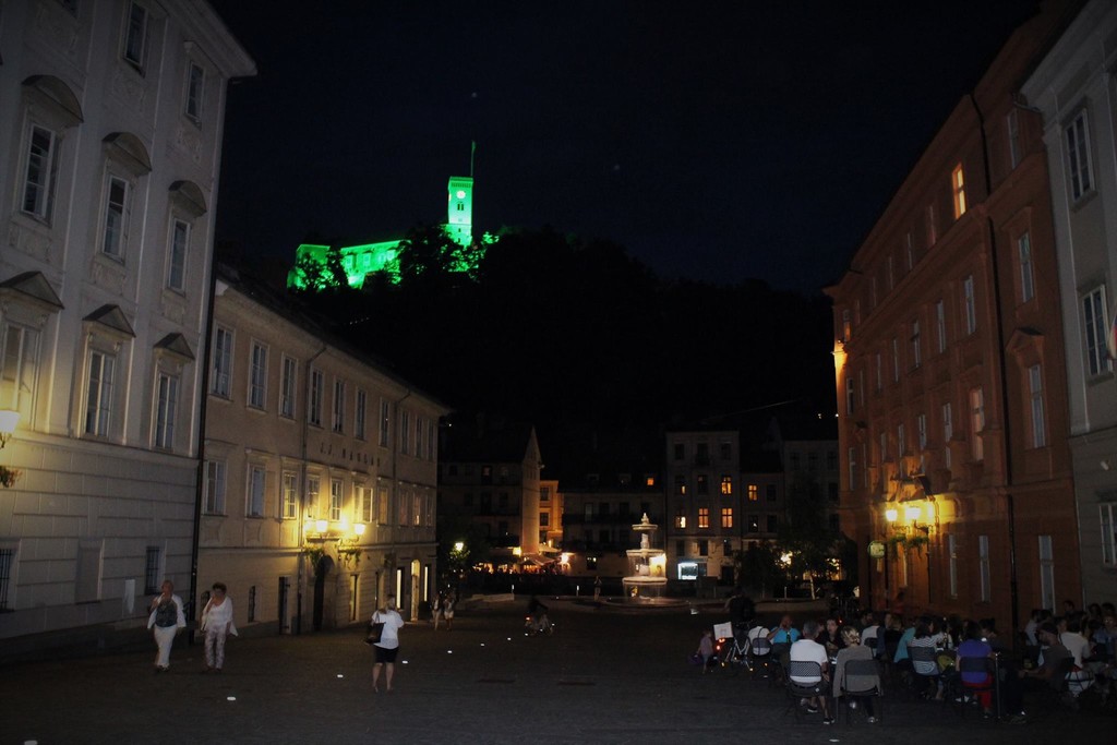 Ljubljana de noche