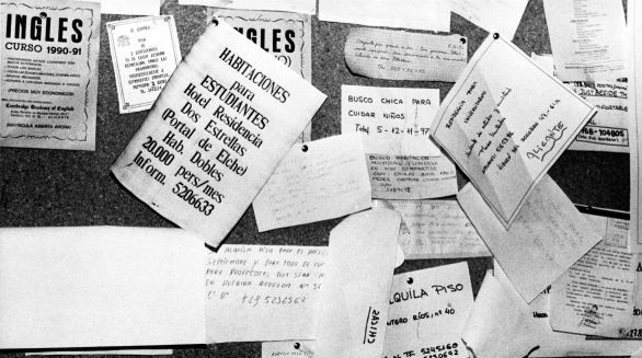 Los primeros alojamientos universitarios en el inicio