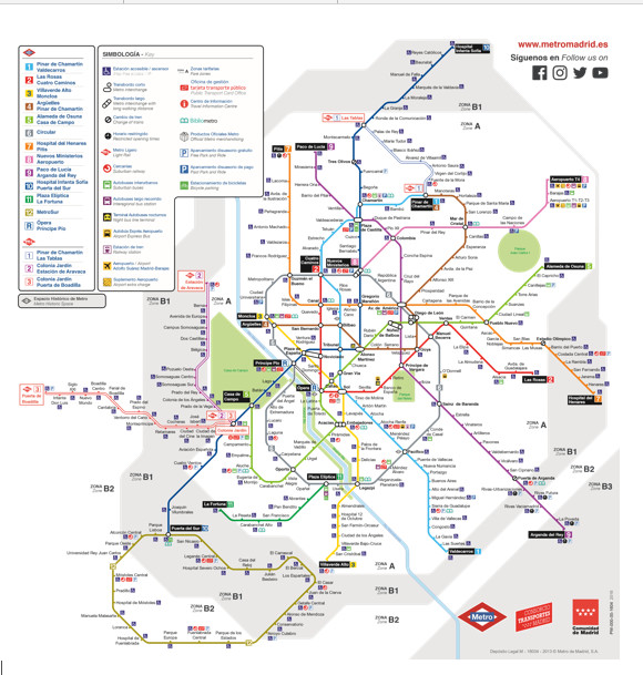Madrid S Metro System Erasmus Blog Madrid Spain