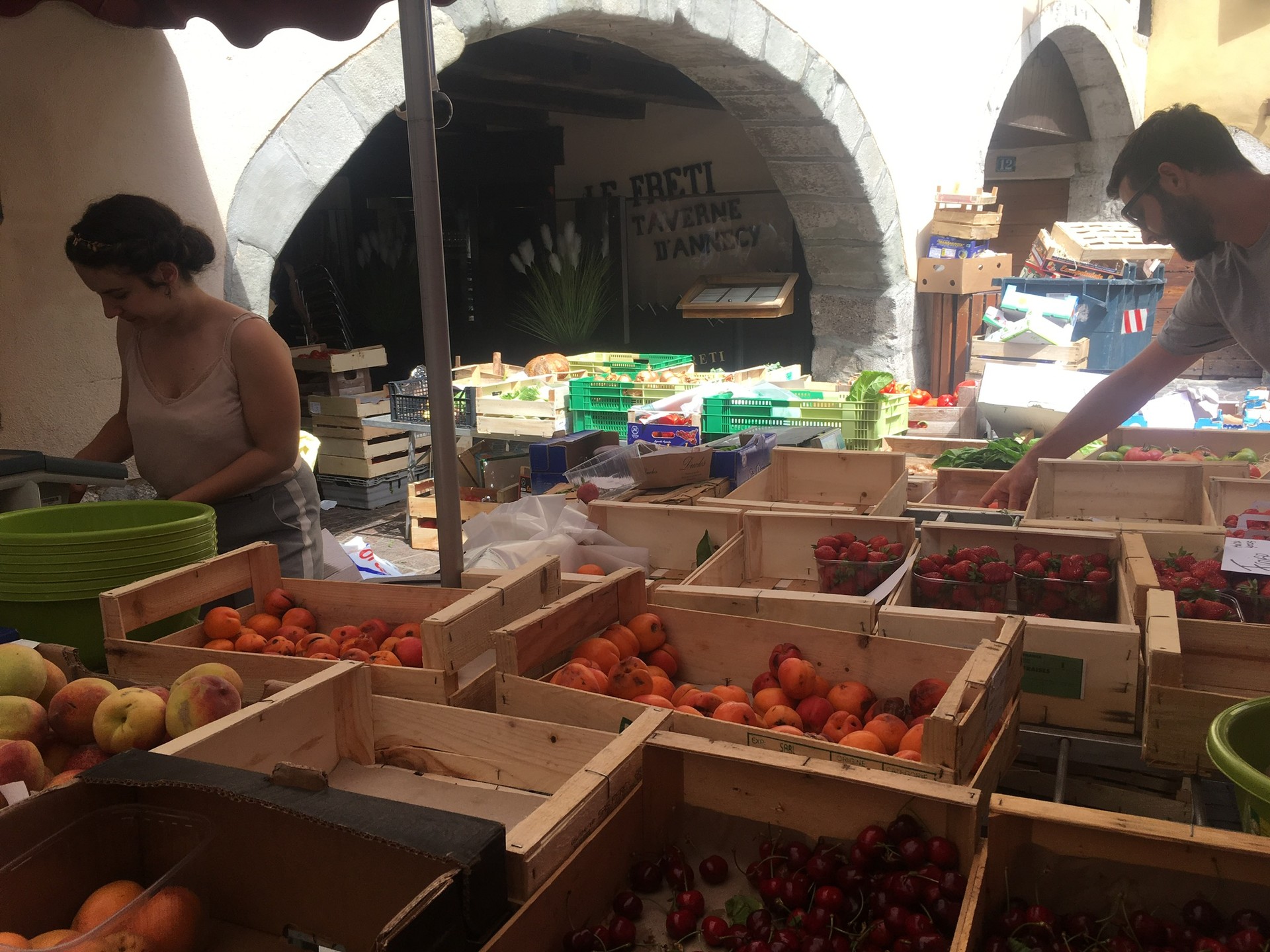 Market in Annecy 