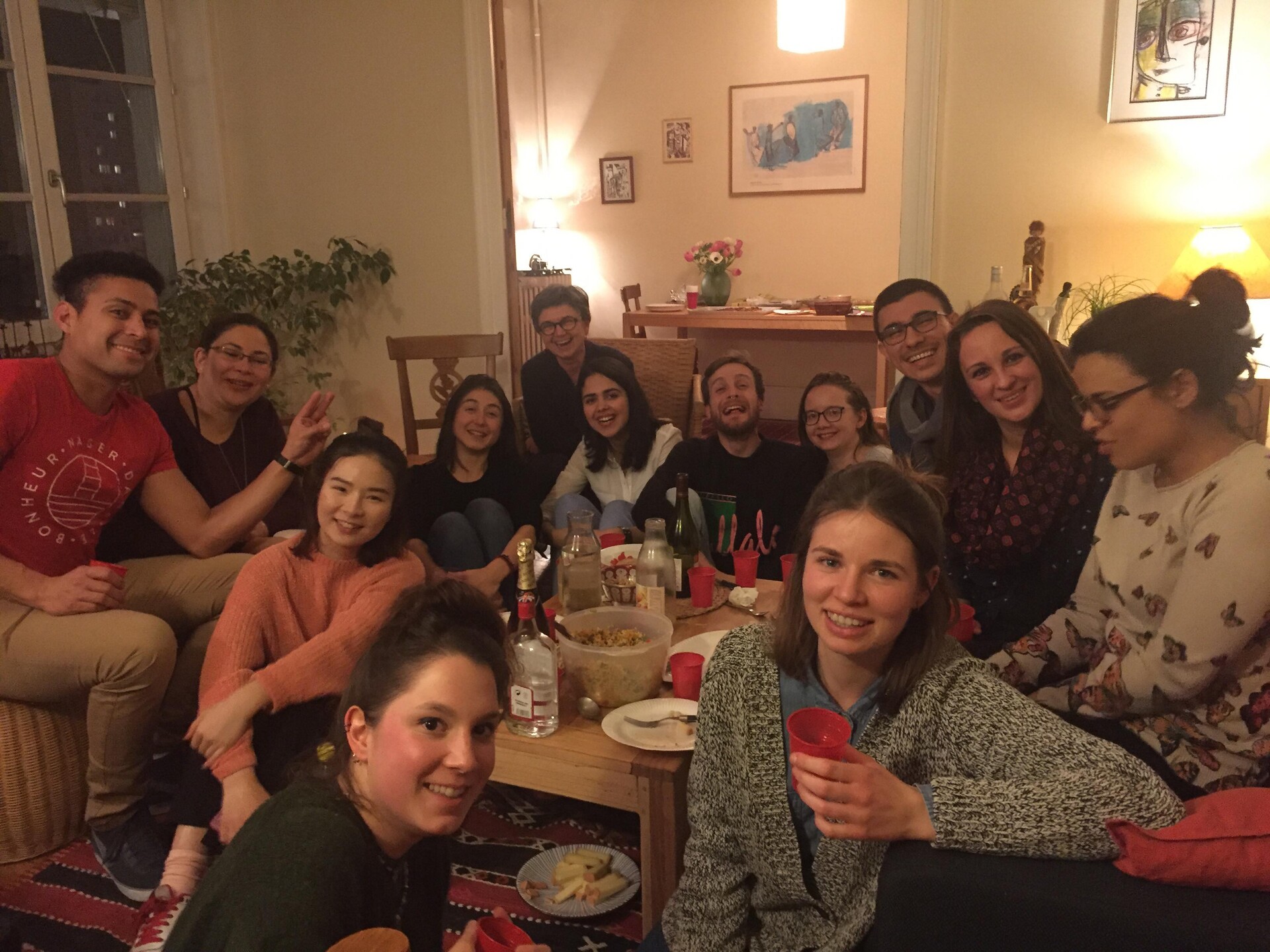 Master's degree 1st year dinner