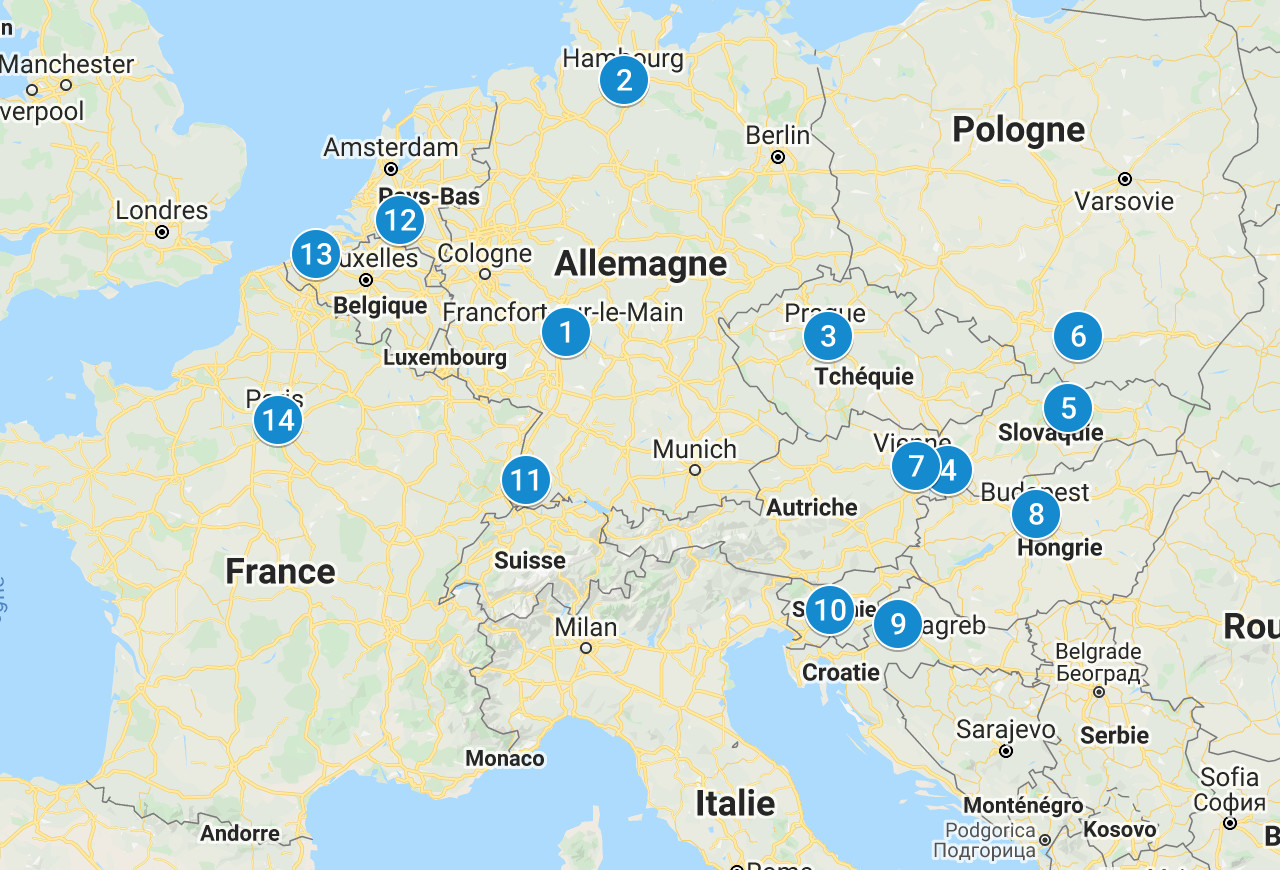 Mon itinéraire Interrail : voyage intensif à travers l'Europe