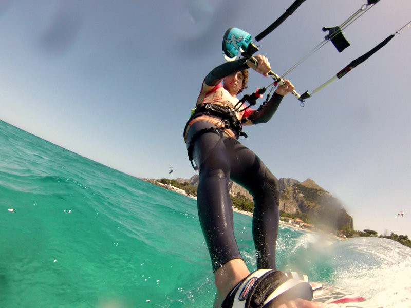 Mondello kitesurfing