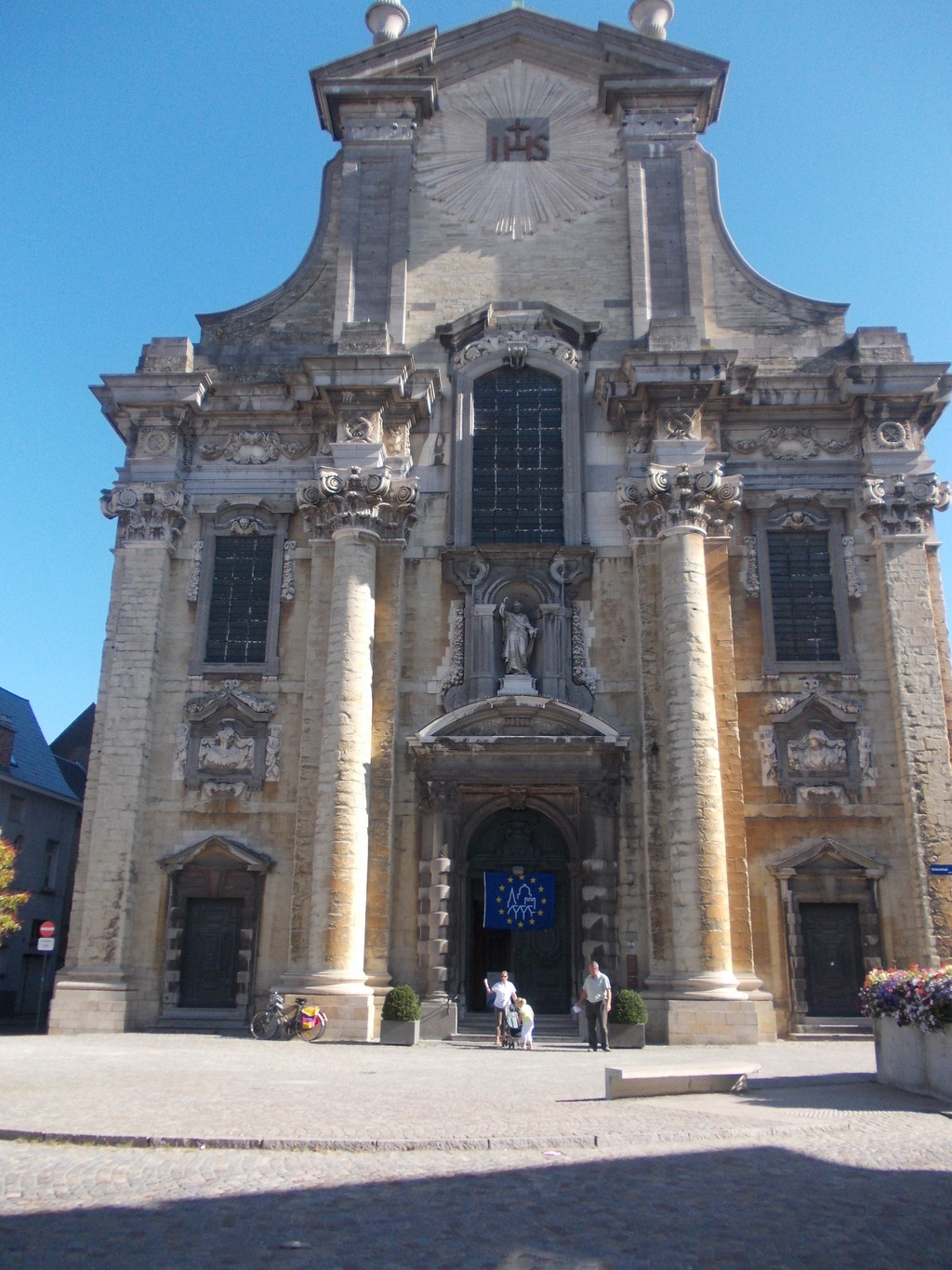 Near the bus station