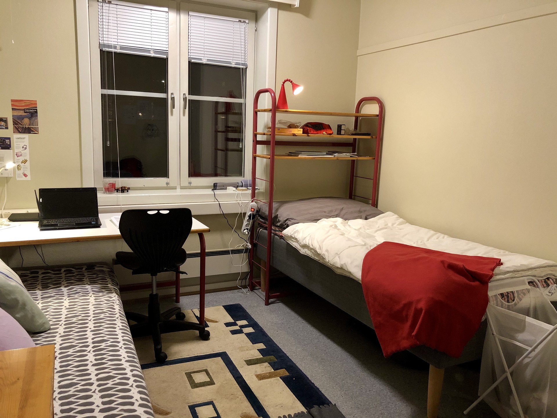 Nice single room for students in a calm flat in a nice neighborhood